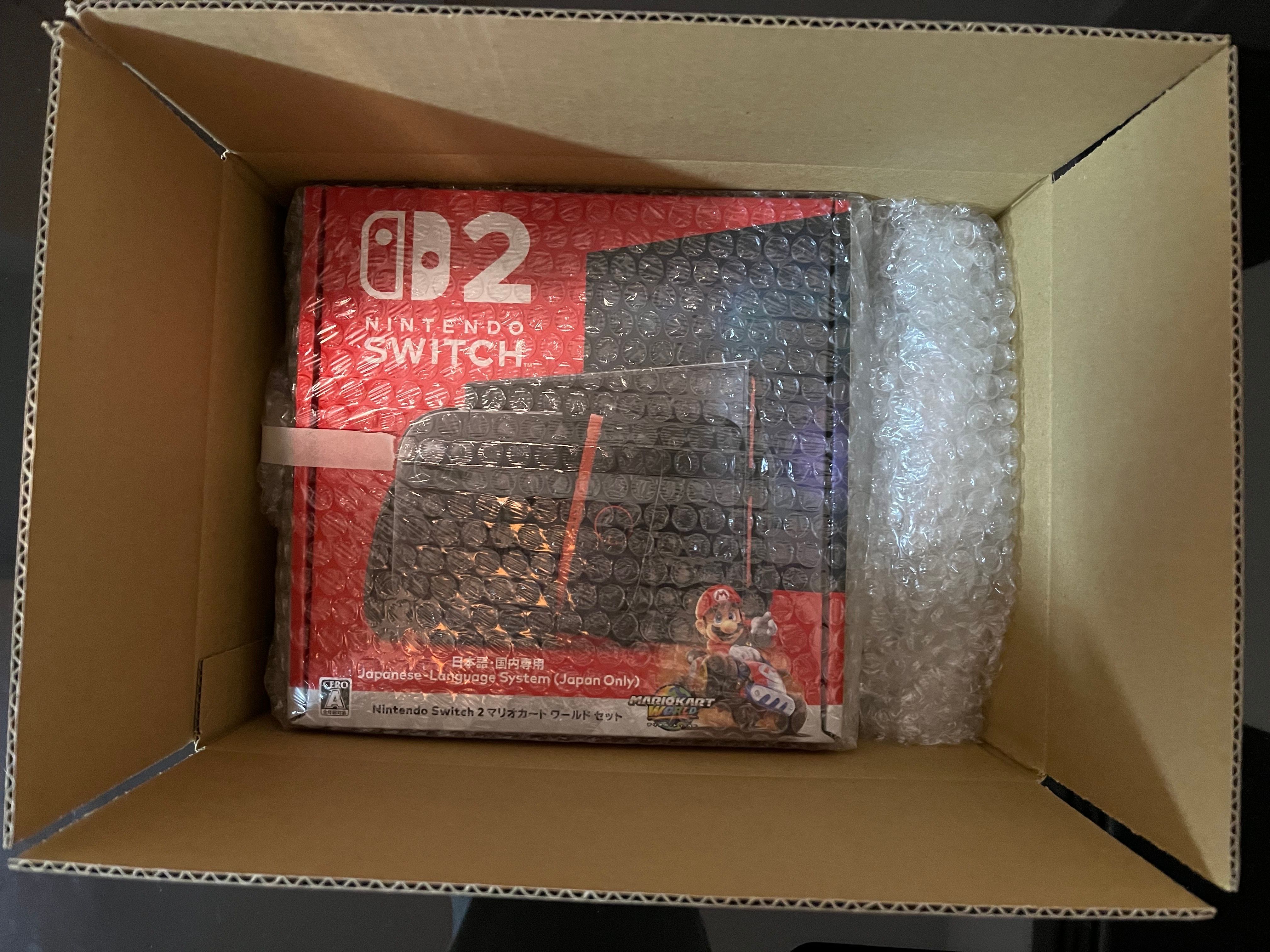 Nintendo Switch 2 Japanese Language System (Japan Only) Mario Kart World Set