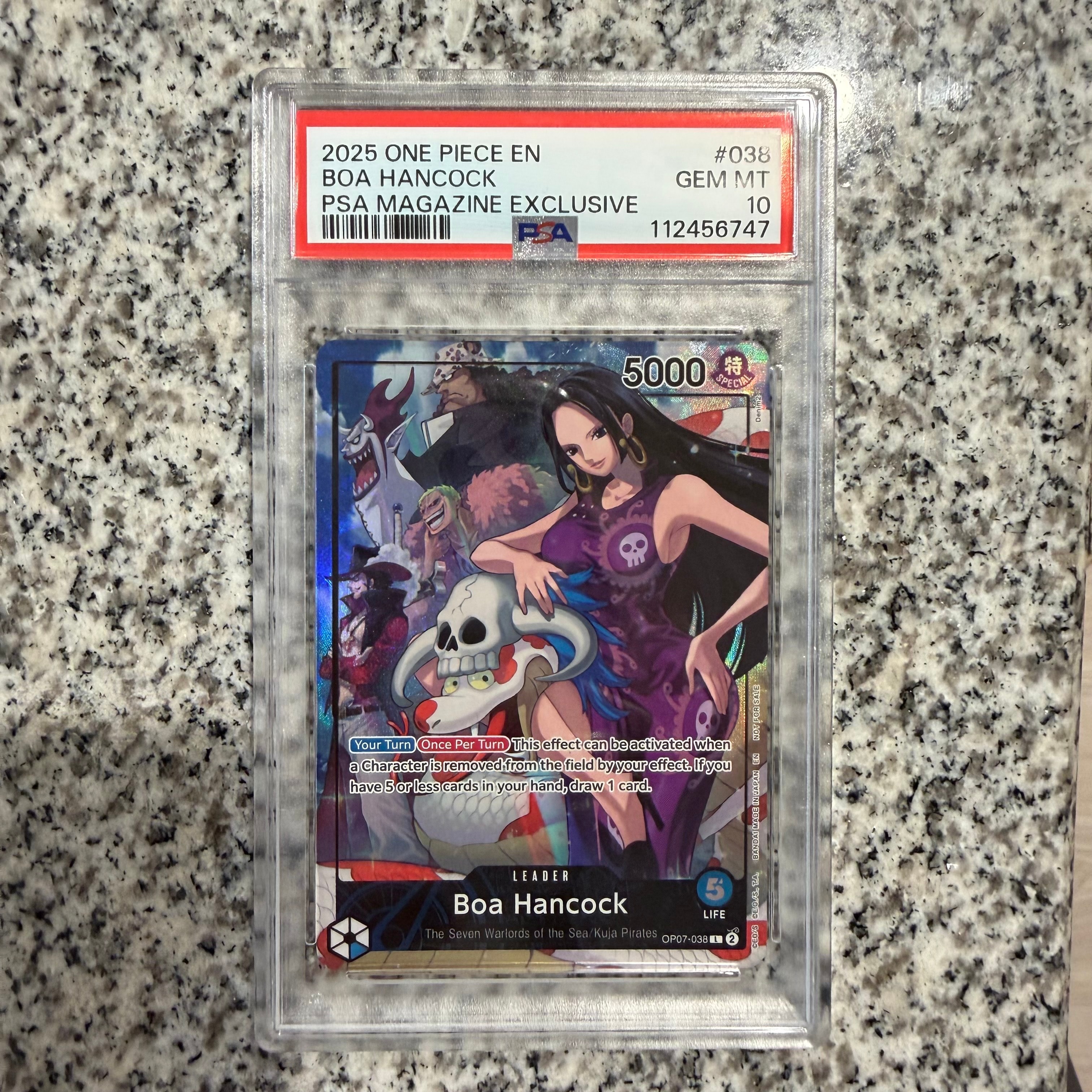 ボア・ハンコック L [OP07-038]【英語版】(PSA限定コラボプロモカード)