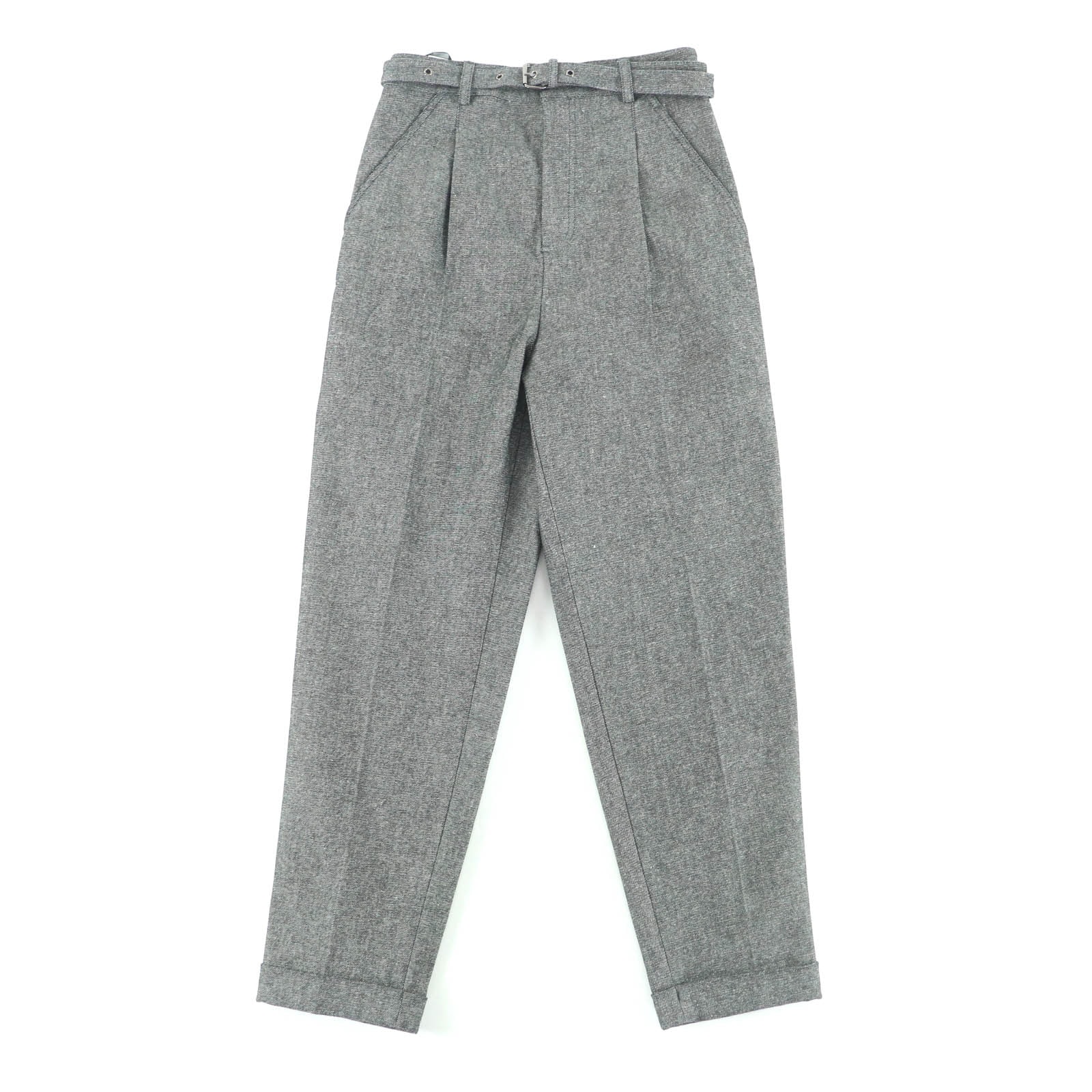 未使用品 クリスチャンディオール パンツ グレー レディース 40 247P69A3439