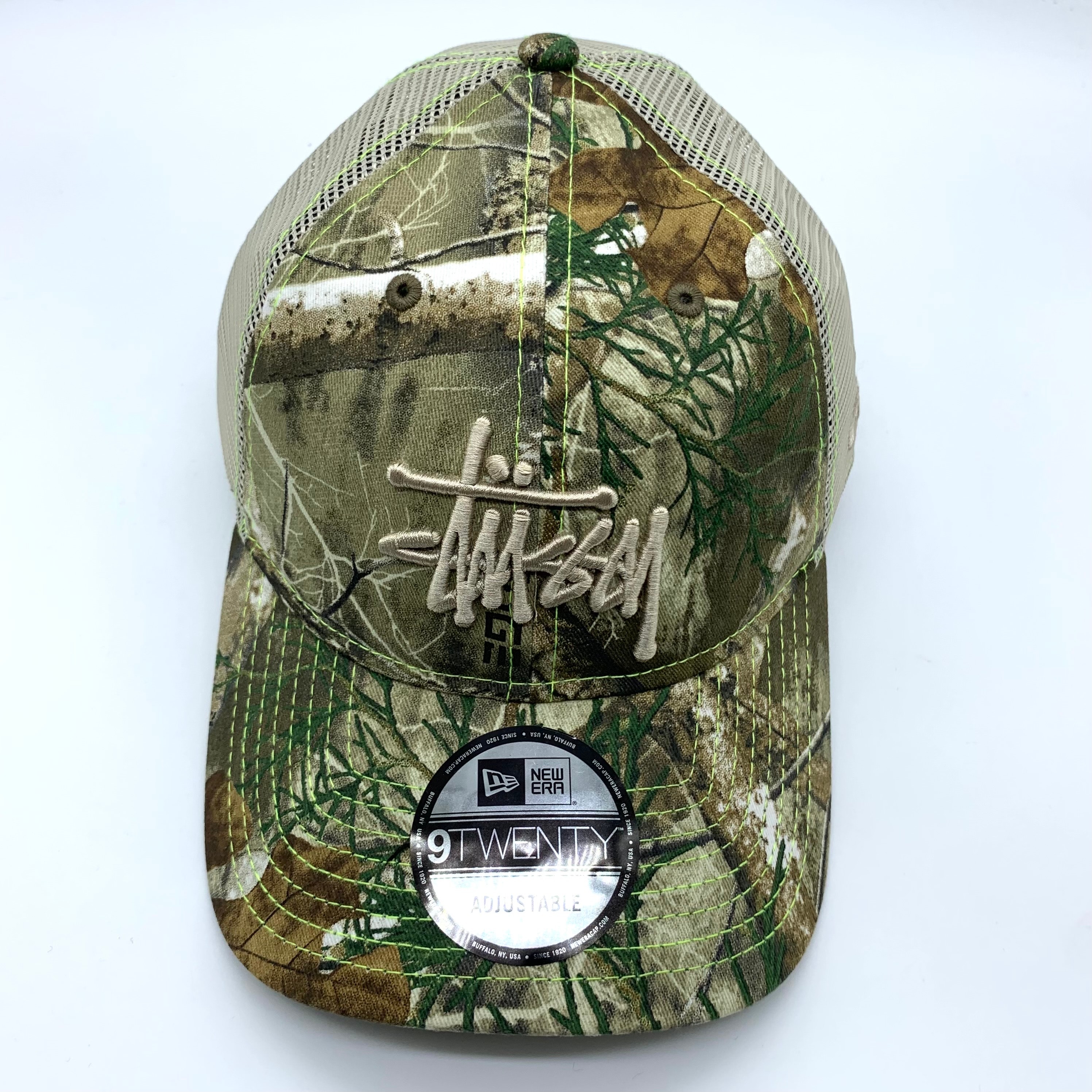 Stussy New Era 9Twenty Basic Trucker "Real Tree Edge"