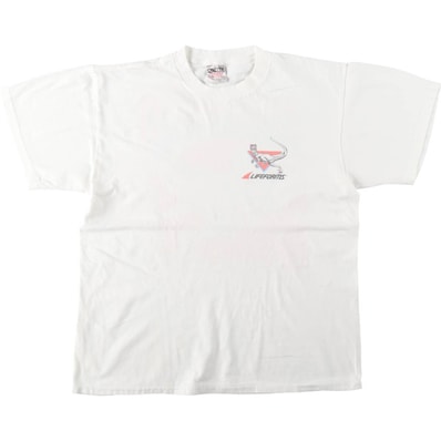 古着 90年代 オニータ ONEITA POWER-T LIFEFORMS 恐竜柄 プリントTシャツ メンズL相当/eaa642161