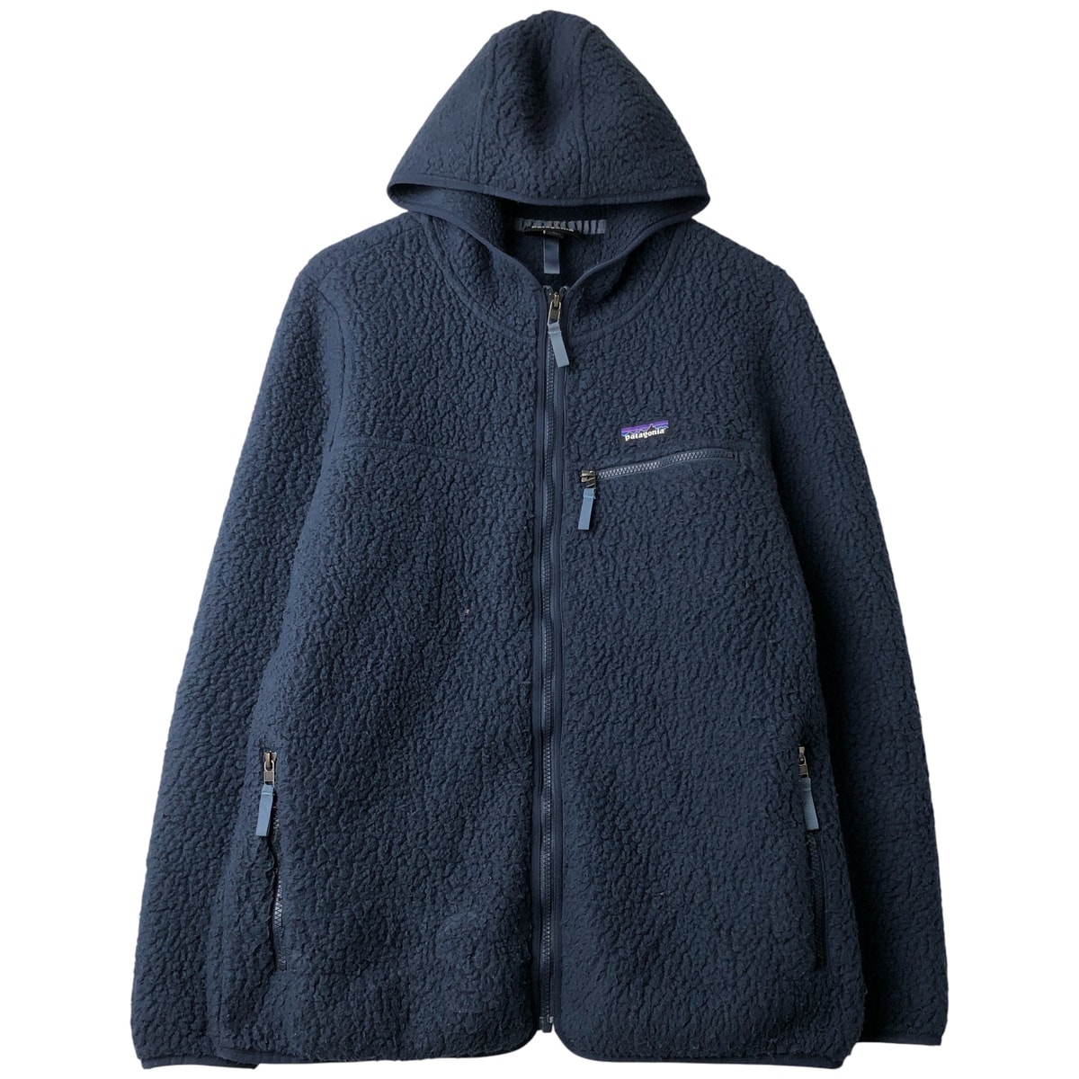 古着 パタゴニア Patagonia レトロパイルフーディ 22806FA19 フリースフルジップパーカー レディースXL相当/eaa612804
