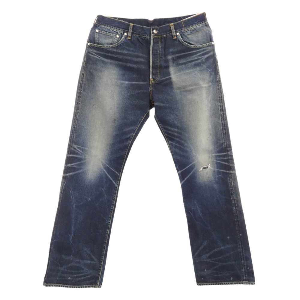 VISVIM ビズビム デニムパンツ 121205005025 0121205005025 Social Sculpture High Waist Jeans ハイ ウエスト ジーンズ デニム パンツ インディゴブルー系 5【美品】【中古】