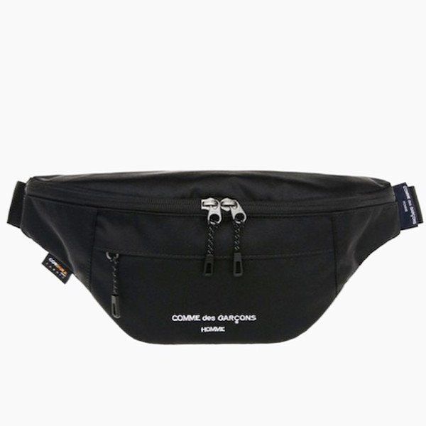 コムデギャルソン オム 刺繍ロゴ ウエストバッグ