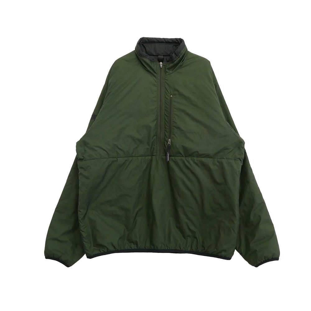 patagonia パタゴニア ジャケット 00AW 84004FA00 Puffball Pullover パフボール ハーフジップ プルオーバー ジャケット グリーン系 L【中古】
