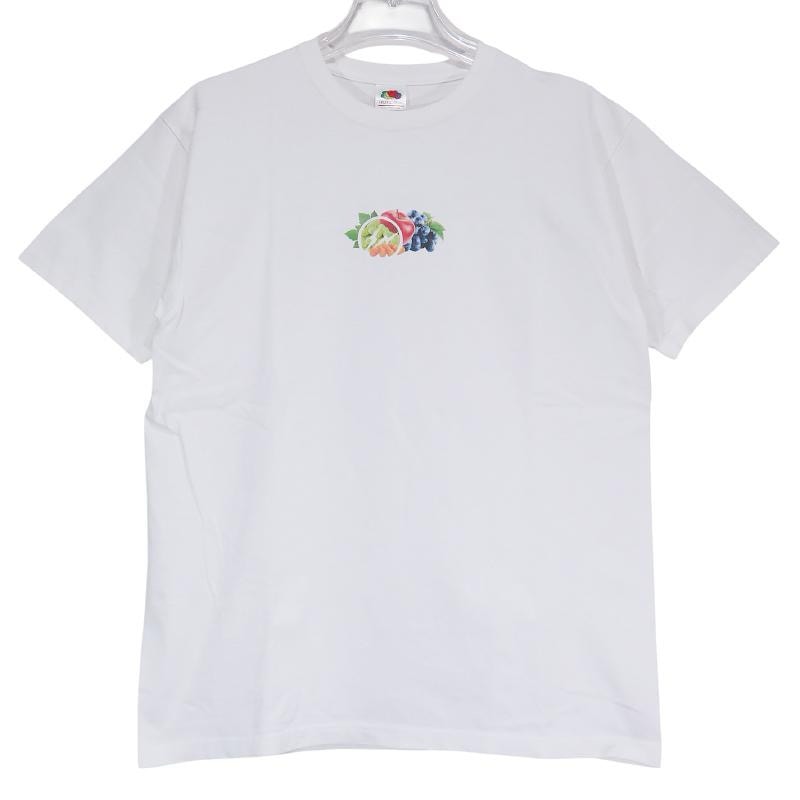 THE CONVENI ザ コンビニ x Fragment Design フラグメント デザイン FRUIT OF THE LOOM TEE フルーツ オブ ザ ルーム Tシャツ ホワイト チェストプリント サイズM