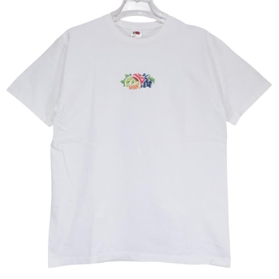 THE CONVENI ザ コンビニ x Fragment Design フラグメント デザイン FRUIT OF THE LOOM TEE フルーツ オブ ザ ルーム Tシャツ ホワイト チェストプリント サイズM