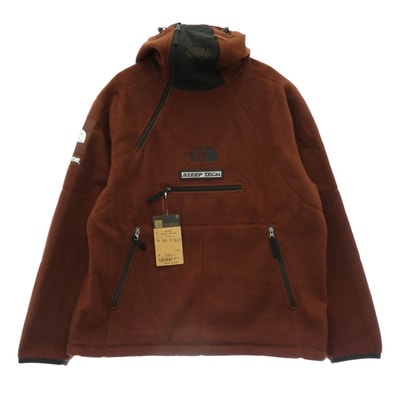 Supreme x The North Face Steep Tech Fleece Pullover "Brown"