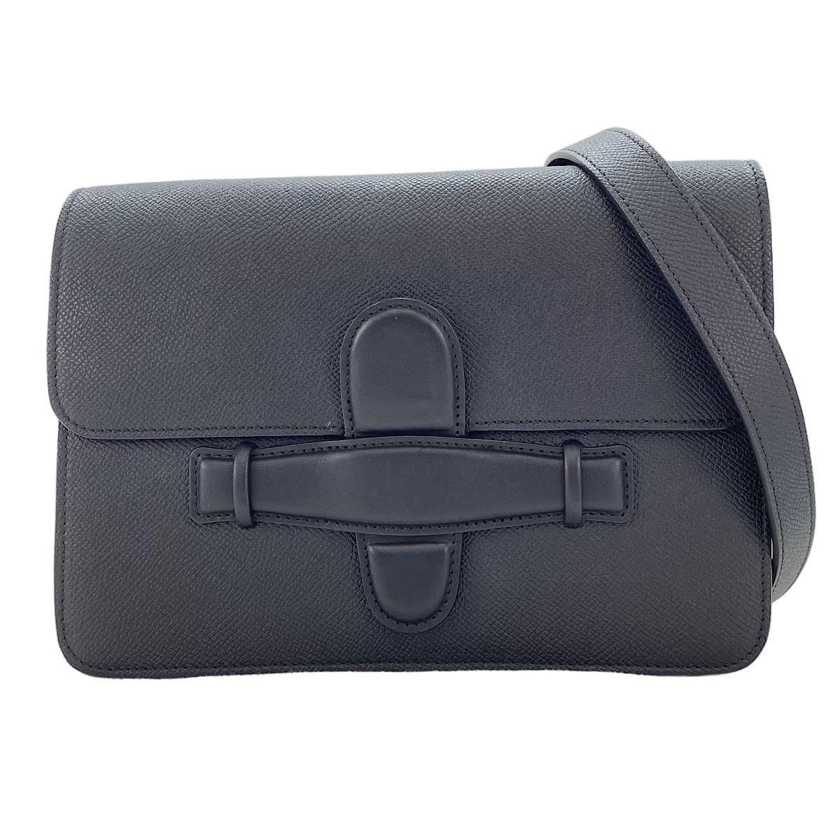 セリーヌ CELINE レザー シンメトリカル ショルダーバッグ【中古】