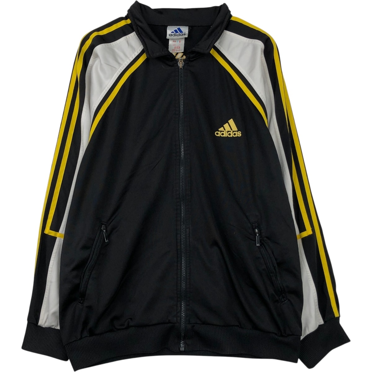古着 90~00年代 アディダス adidas 襟付き ジャージ トラックジャケット メンズM相当 ヴィンテージ/eaa619724