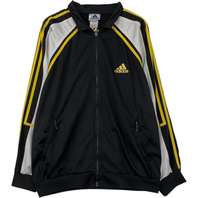 古着 90~00年代 アディダス adidas 襟付き ジャージ トラックジャケット メンズM相当 ヴィンテージ/eaa619724