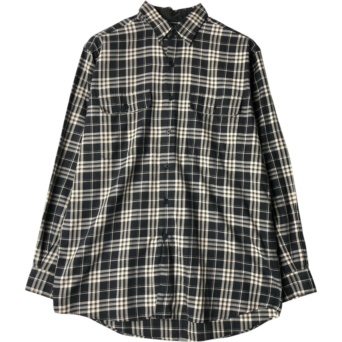 古着 ラルフローレン Ralph Lauren POLO by Ralph Lauren BENFORD 長袖 コットンチェックシャツ メンズM相当/eaa650140
