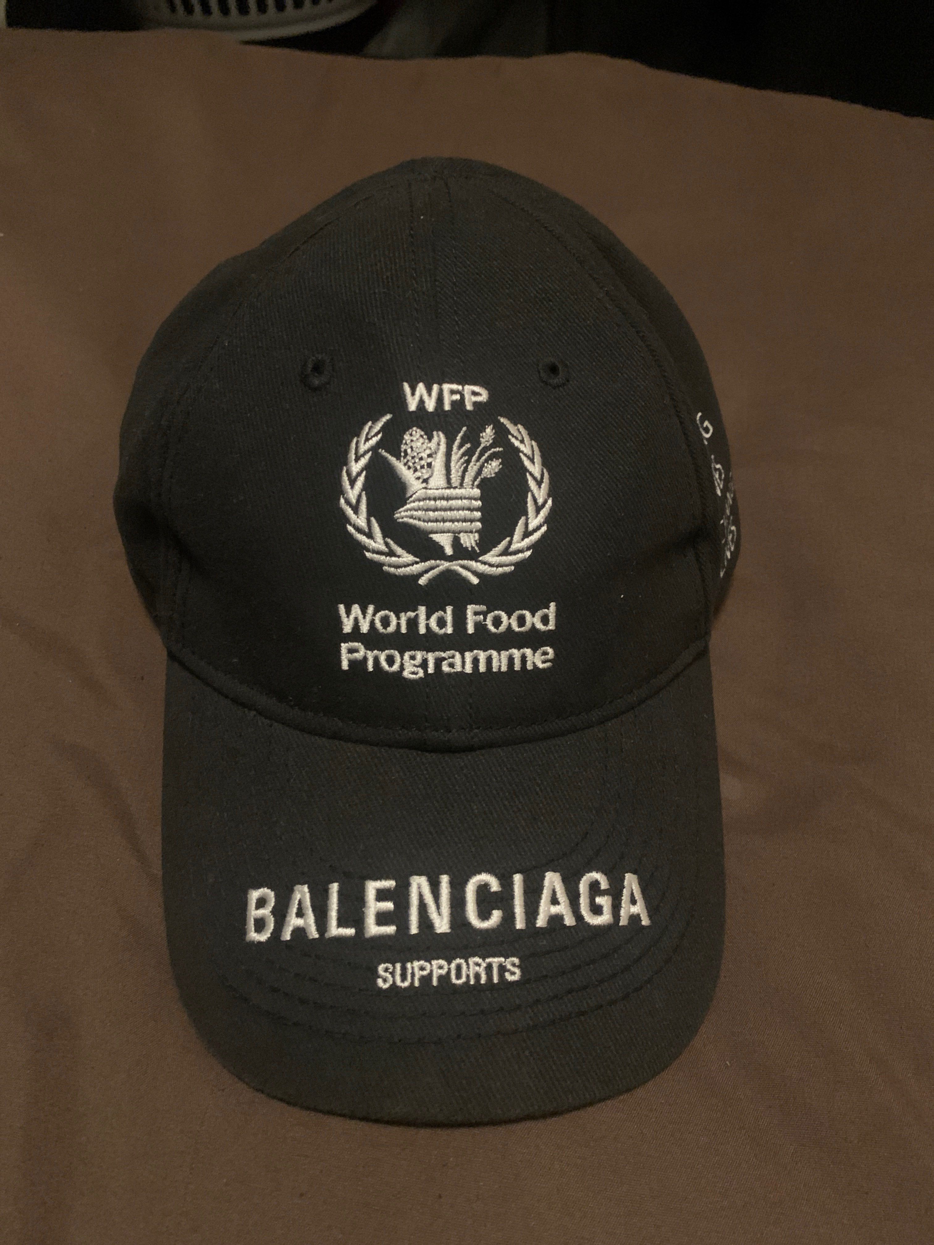 C (やや傷や汚れあり)】バレンシアガ WFP キャップ 