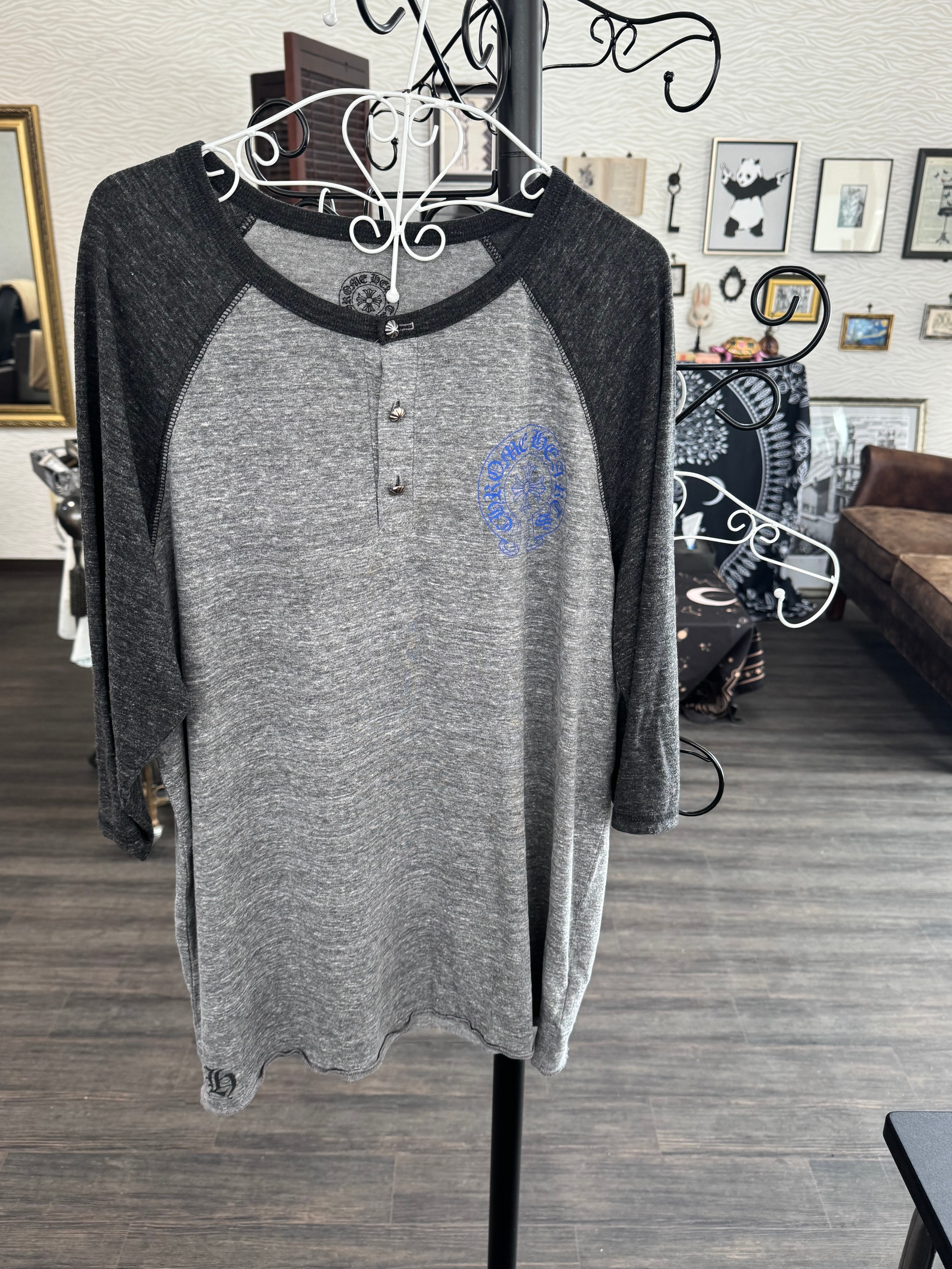 クロムハーツ ラグラン メタルボタン