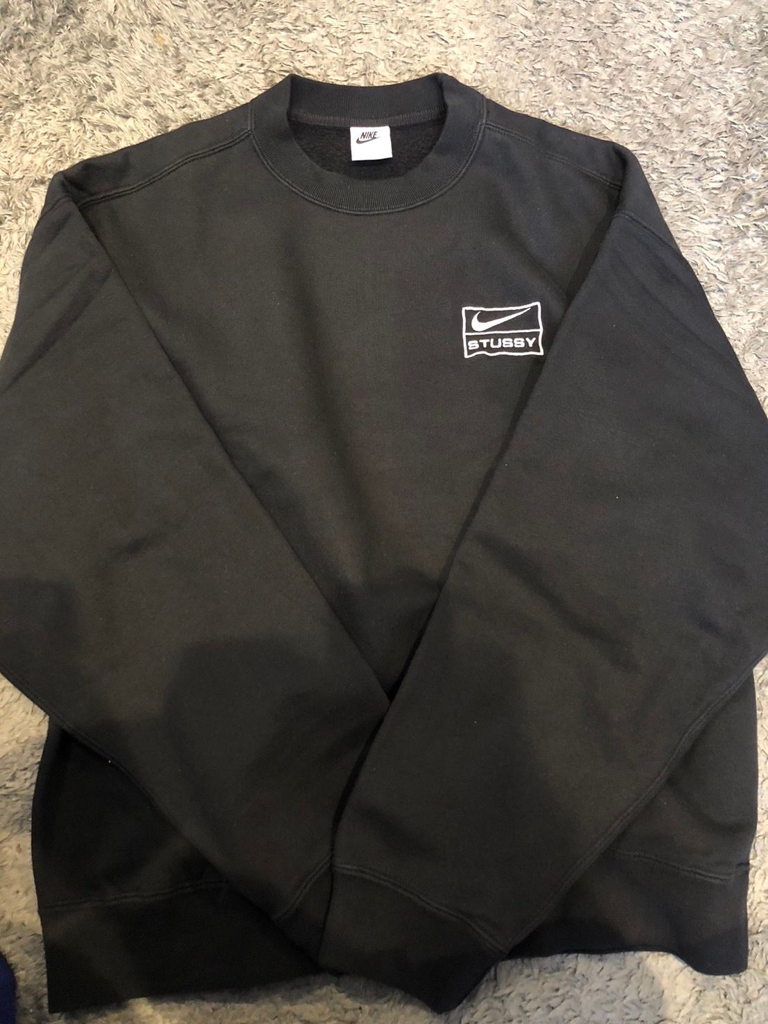 Stussy x Nike Wash Crew (US Size) "Black" DO5310-010
