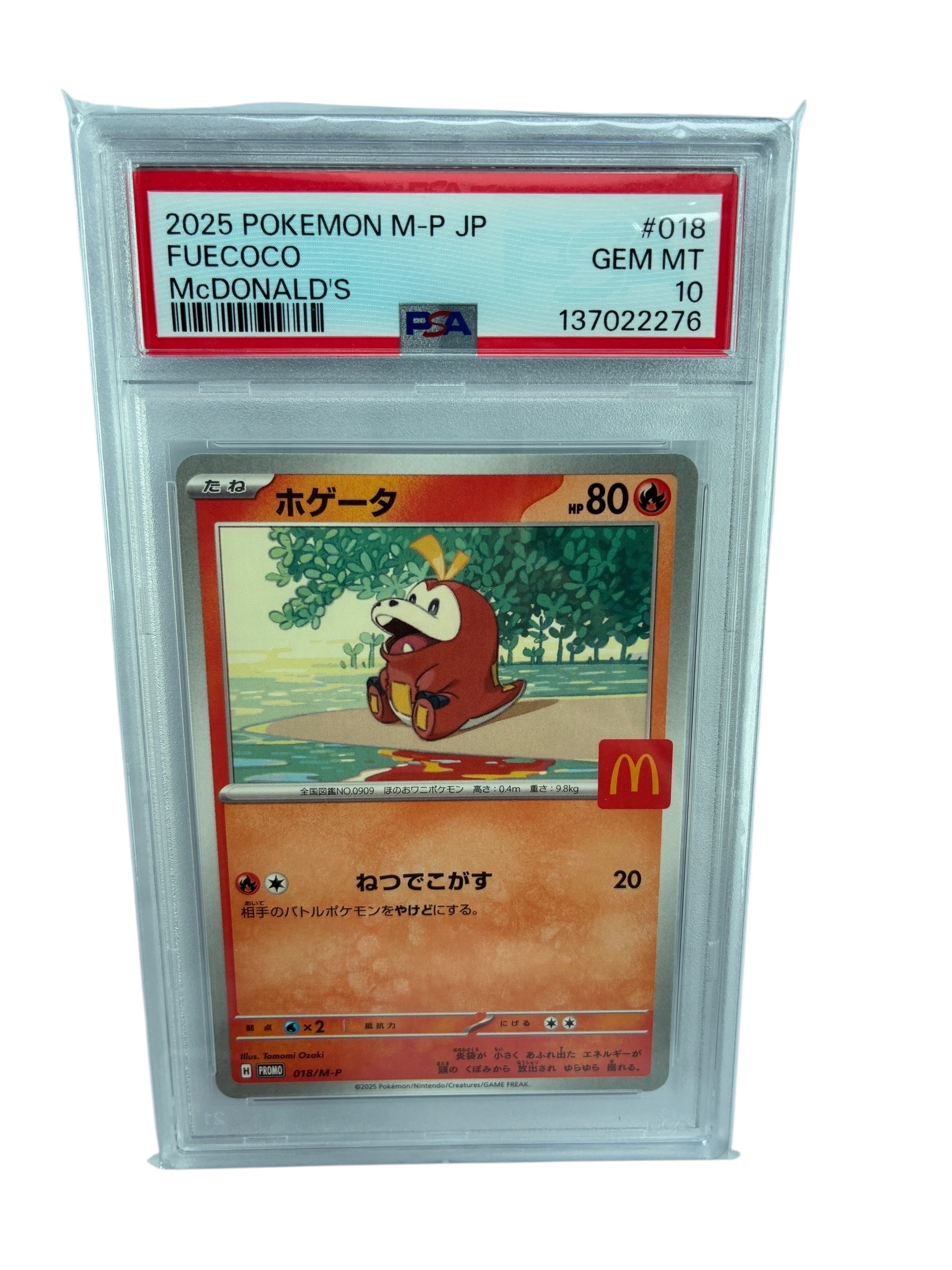 PSA10】ホゲータ P [M-P 018](プロモカードパック「マクドナルド