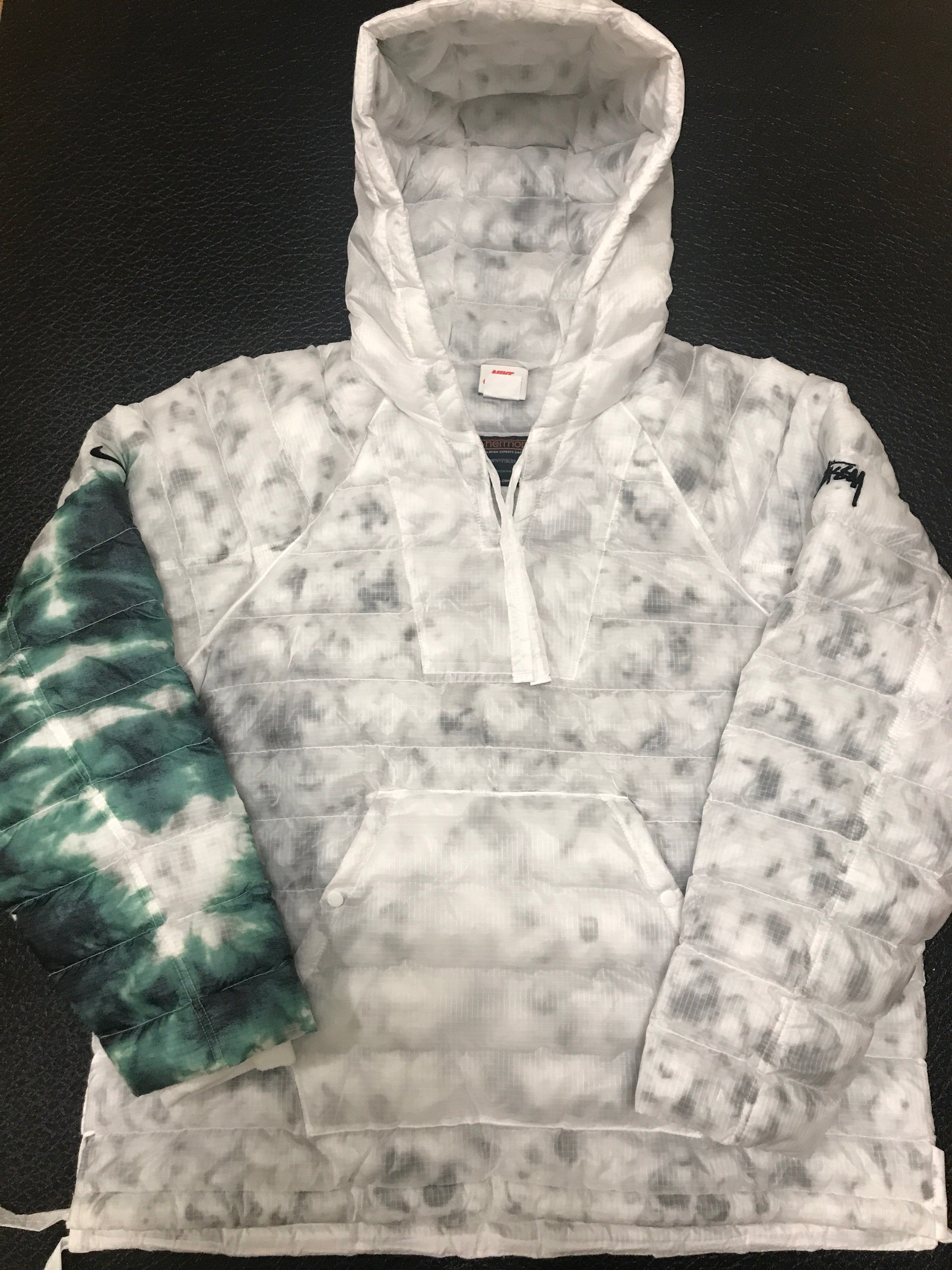 Nike x Stussy Insulated Pullover Jacket "White"