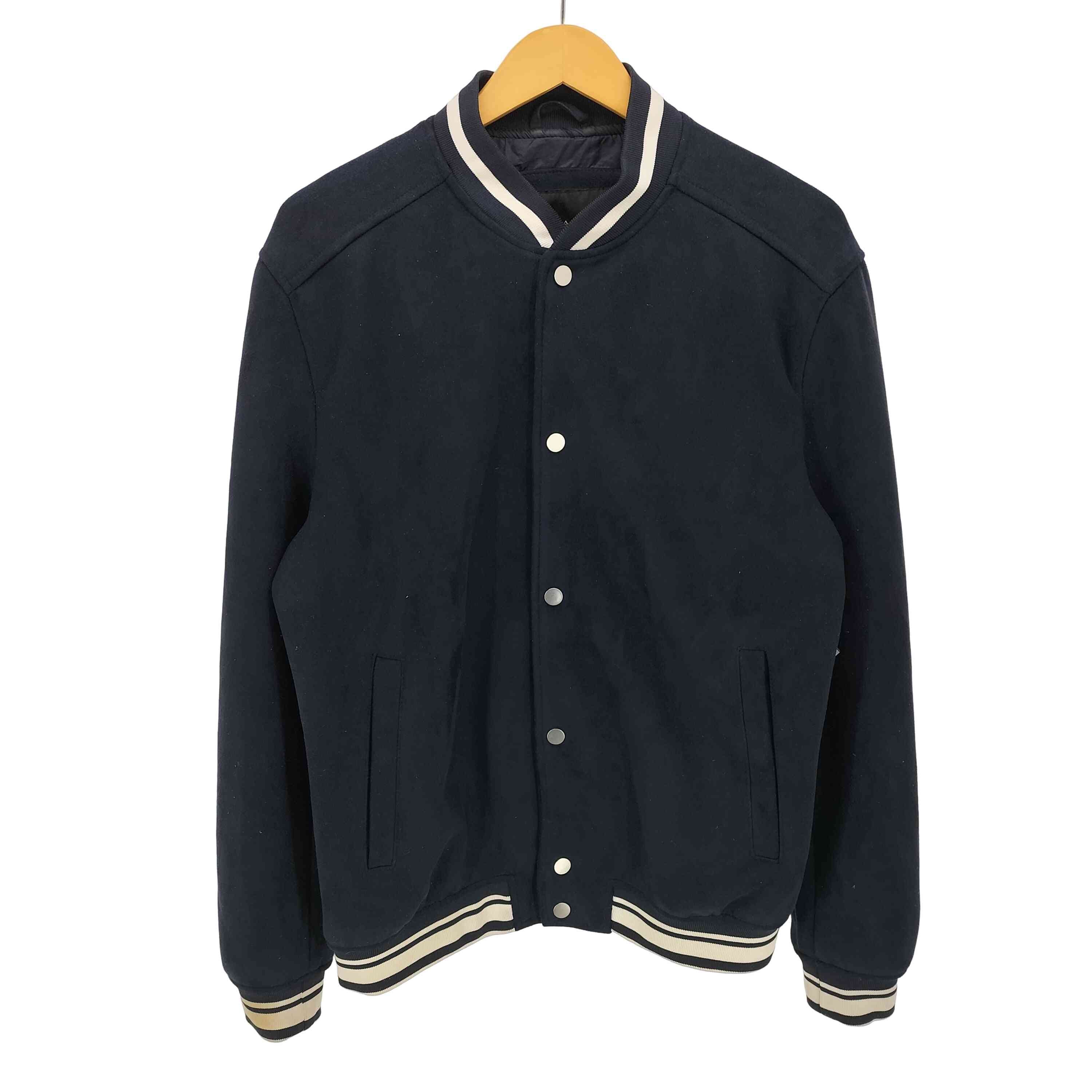 Faux Suede BASEBALL JACKET フェイク スエード ベースボール ジャケット【1140967356761】