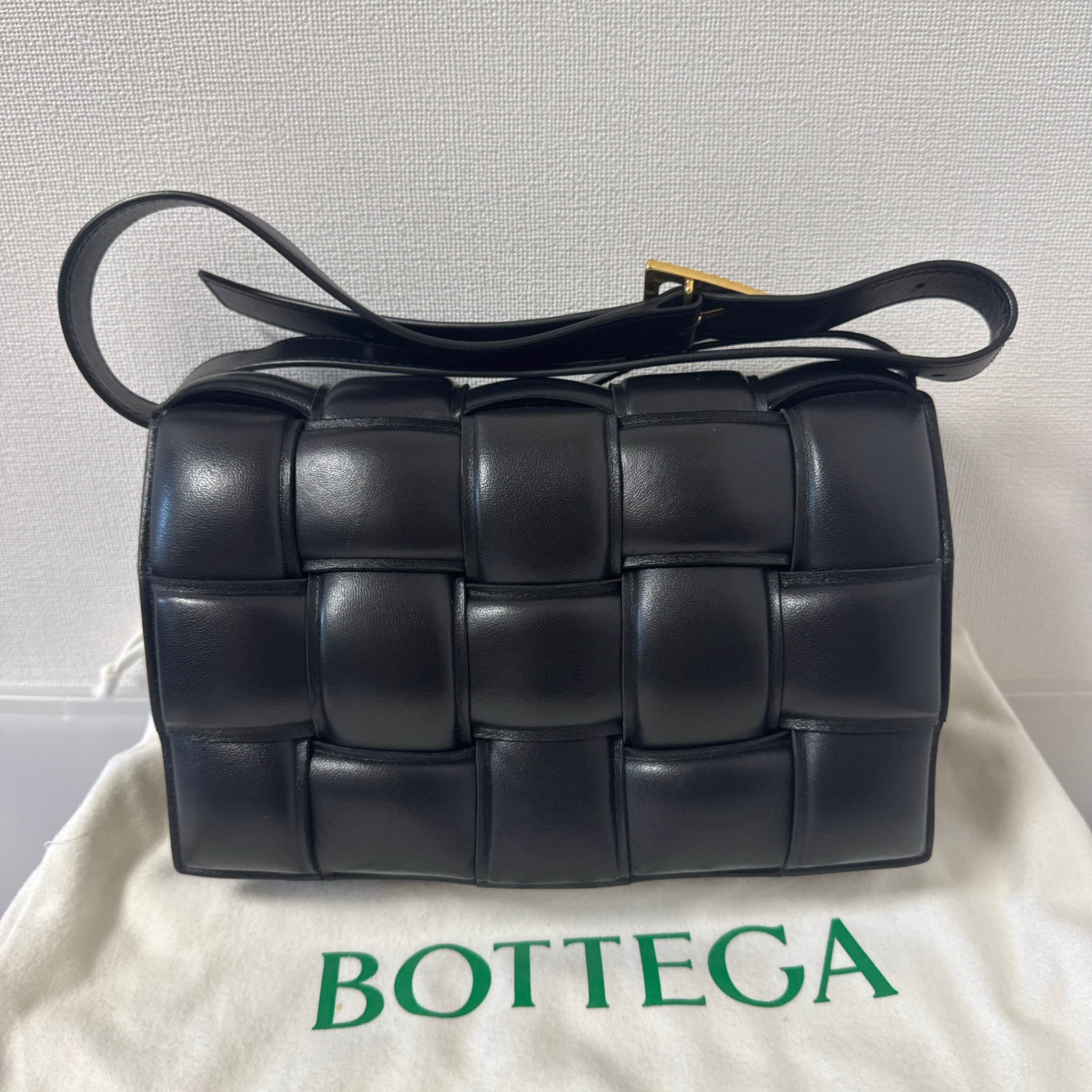 Bottega Veneta Padded Cassette "Nero"