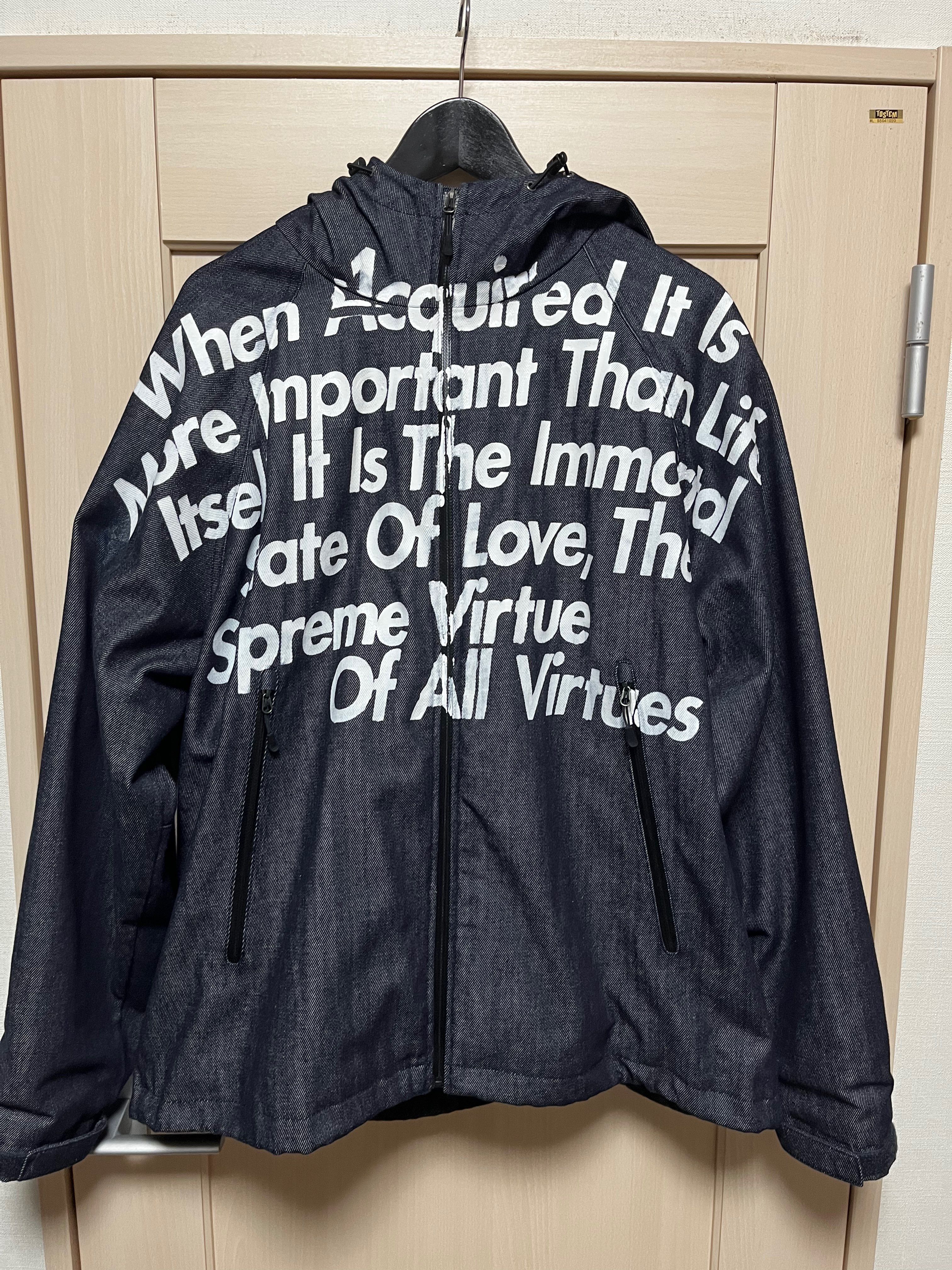 Supreme / JUNYA WATANABE COMME des GARCONS MAN GORE-TEX Denim Parka "Indigo"