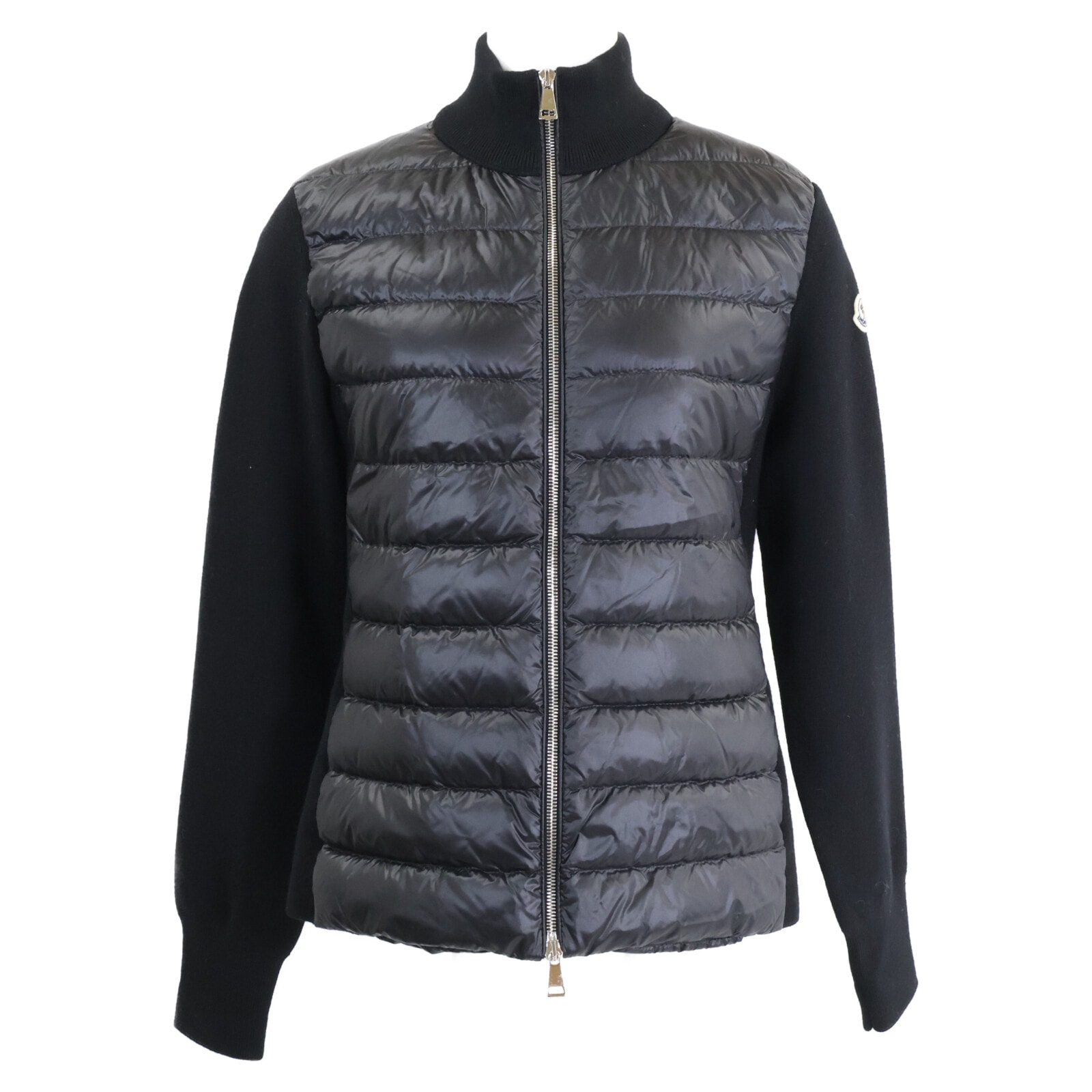 モンクレール 【美品/24年製】K10939B00025 CARDIGAN TRICOT カーディガントリコット ダウン/ニット切替 ジャケット S