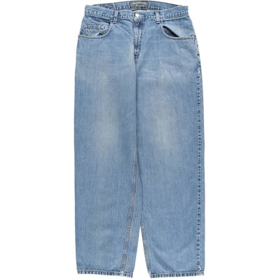 古着 00年代 リーバイス Levi's SILVER TAB シルバータブ BAGGY FIT テーパードデニムパンツ メンズw36相当/eaa618517