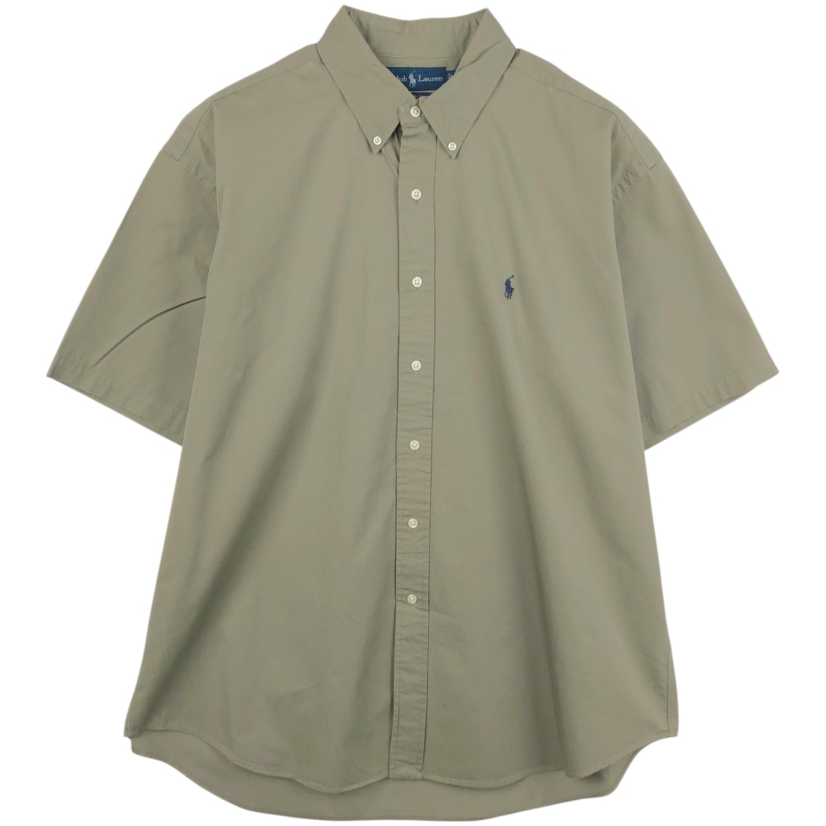 古着 ラルフローレン Ralph Lauren BLAKE 半袖 ボタンダウンシャツ メンズXL相当/eaa665198