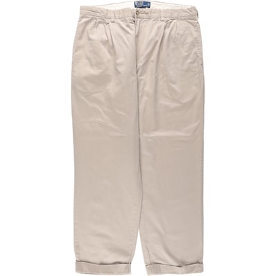 古着 ラルフローレン Ralph Lauren POLO by Ralph Lauren HAMMOND PANT ツータック チノパンツ メンズw38相当/eaa676070
