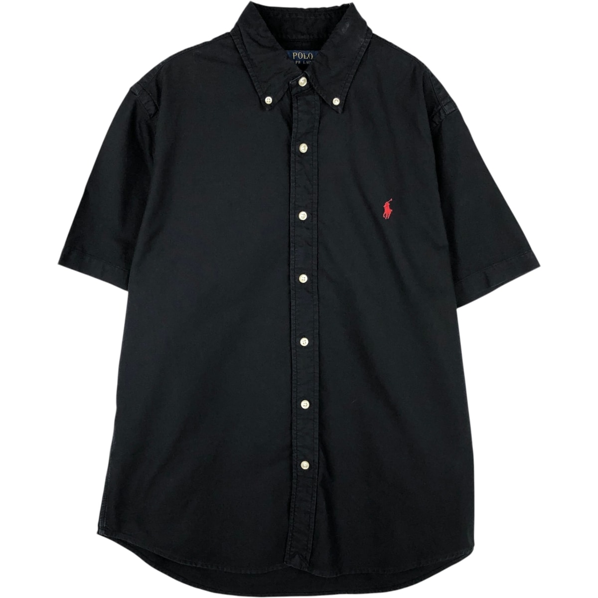 古着 ラルフローレン Ralph Lauren POLO RALPH LAUREN CLASSIC FIT 半袖 ボタンダウンシャツ メンズM相当/eaa633129