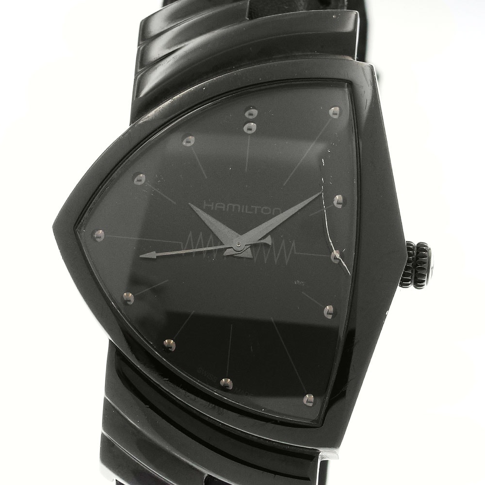 ハミルトン ベンチュラ フルブラック H244010 メンズ 【中古】