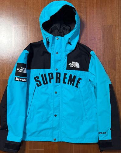 Supreme x The North Face Arc Logo Mountain Parka "Blue"