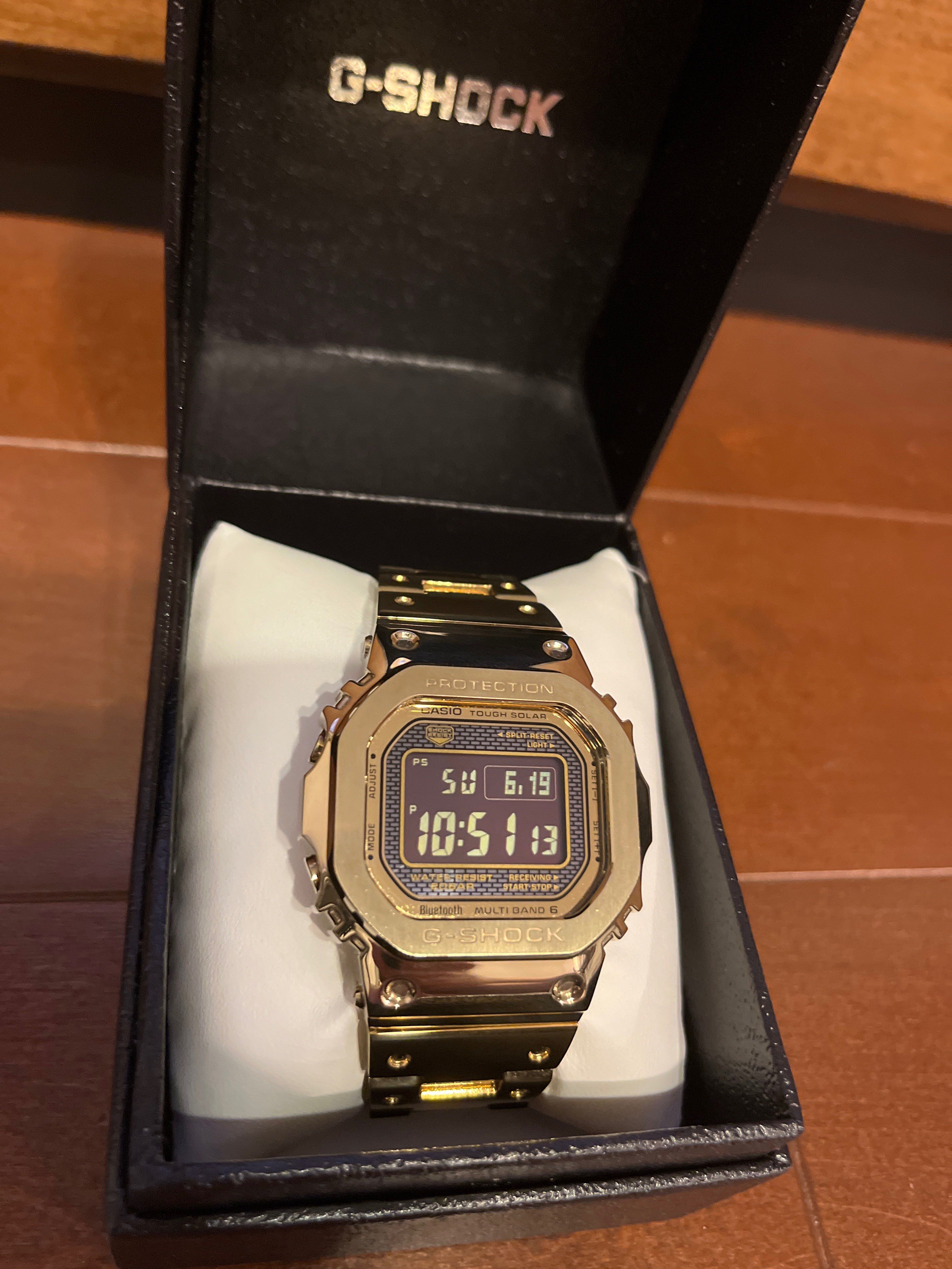 Casio G-Shock GMW-B5000GD-9 - 44mm in Stainless Steel
