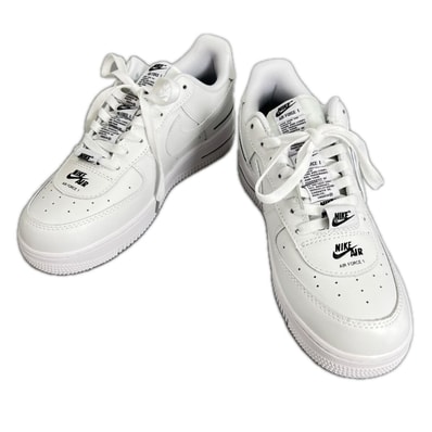 未使用品 NIKE ナイキ エア フォース 1 '07 LV8 3 CJ1379-100-275-A スニーカー レザー/ラバー ホワイト メンズ 27.5 43 9.5 ダブルエア【古着】【中古】