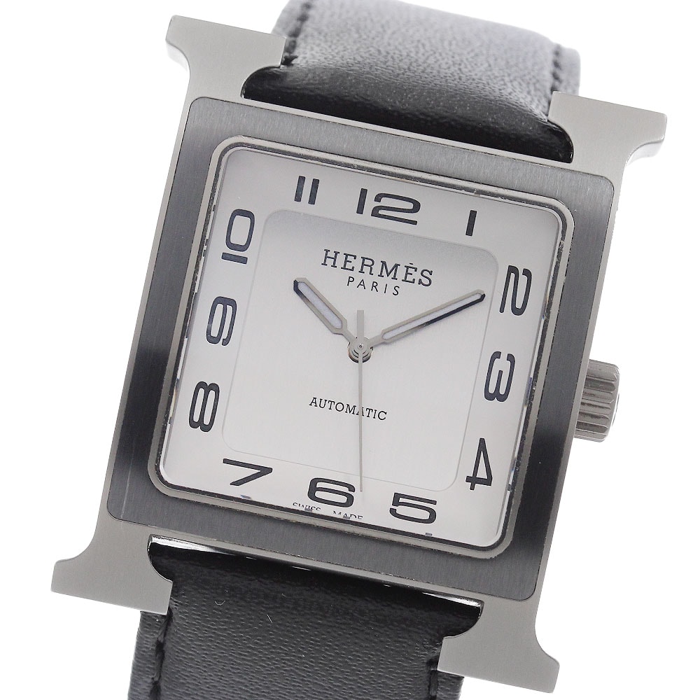 ☆極美品  エルメス Hウォッチ  HH5.841c 自動巻き メンズ 【中古】