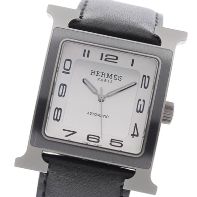 ☆極美品 エルメス Hウォッチ HH5.841c 自動巻き メンズ 【中古】