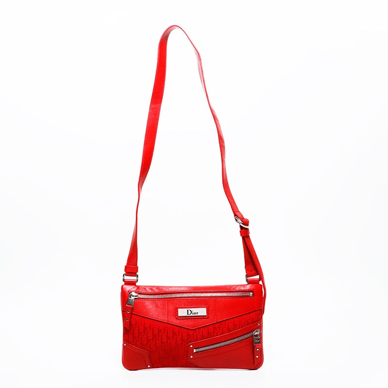 ディオール Dior トロッター ストリートシック ショルダーバッグ【中古】