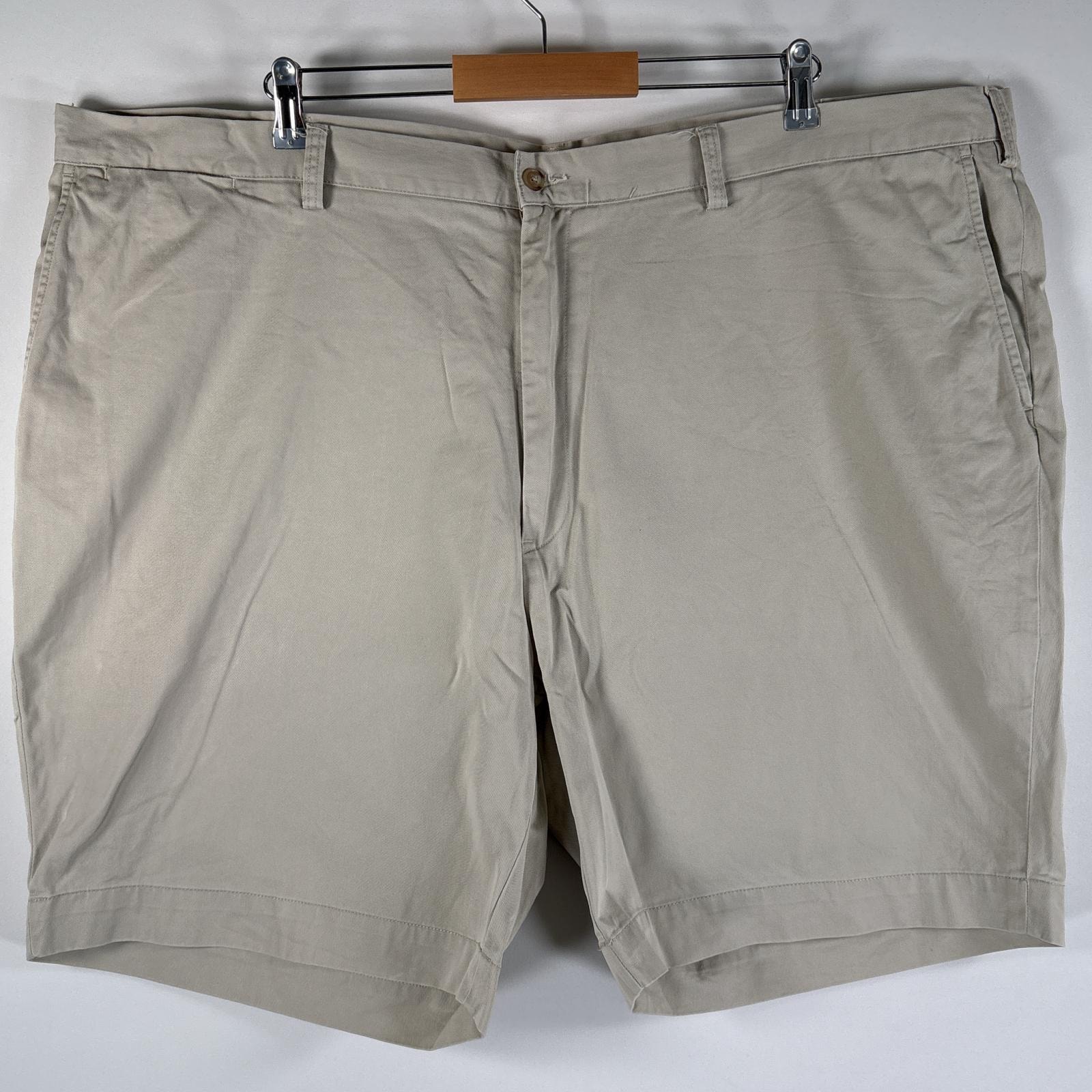 古着 ポロ・ラルフローレン POLO RALPH LAUREN ショートパンツ チノパン ポロチノ 大きいサイズ コインポケット w50B  ベージュ メンズ