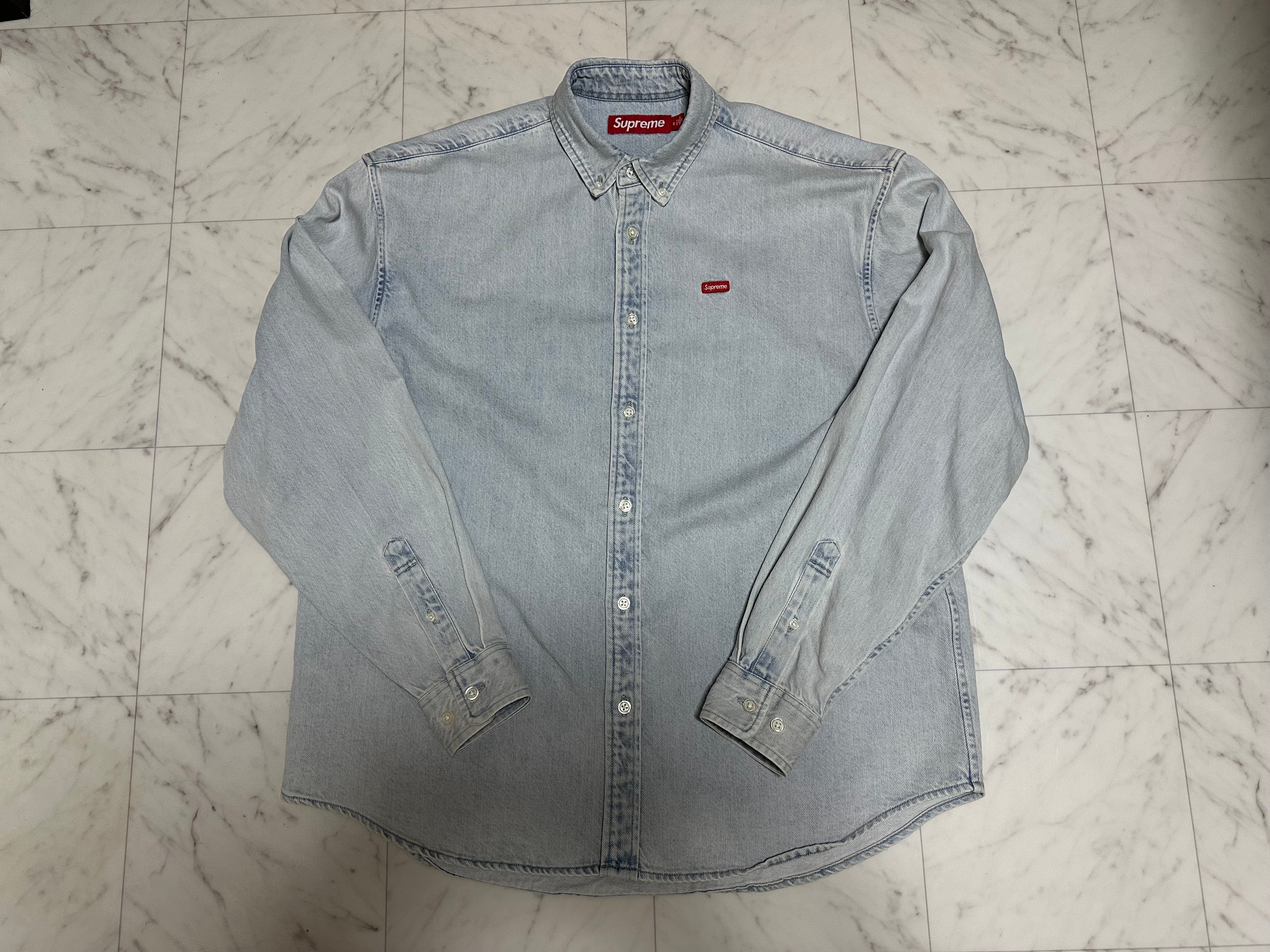 Supreme Contrast Stitch Button Up 