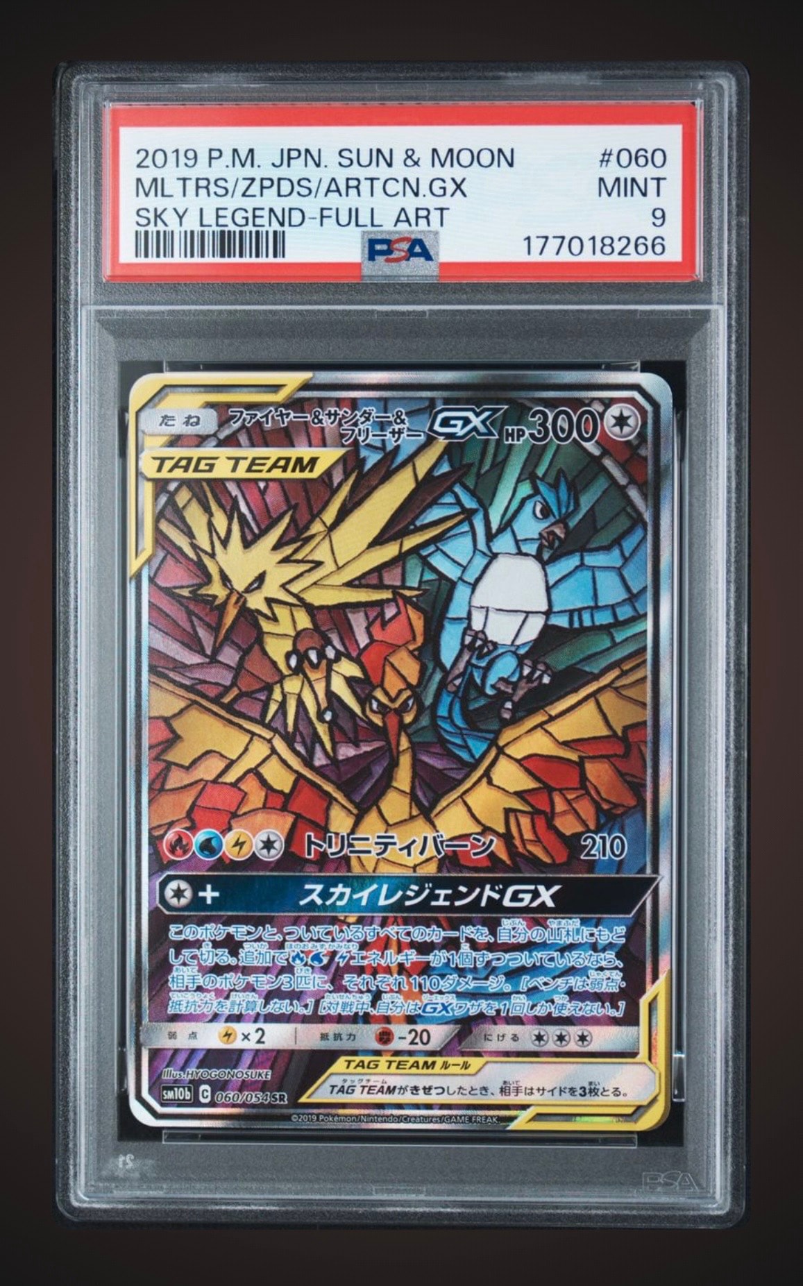 ファイヤー&サンダー&フリーザーGX SR: SA (三鳥) [SM10b 060/054