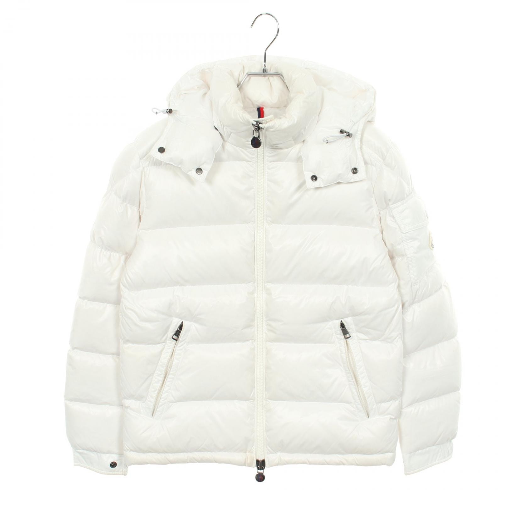 モンクレール MONCLER MAYAマヤ ダウンジャケット 衣料品 アウター ナイロン メンズ ホワイト系 1A53600 【中古】
