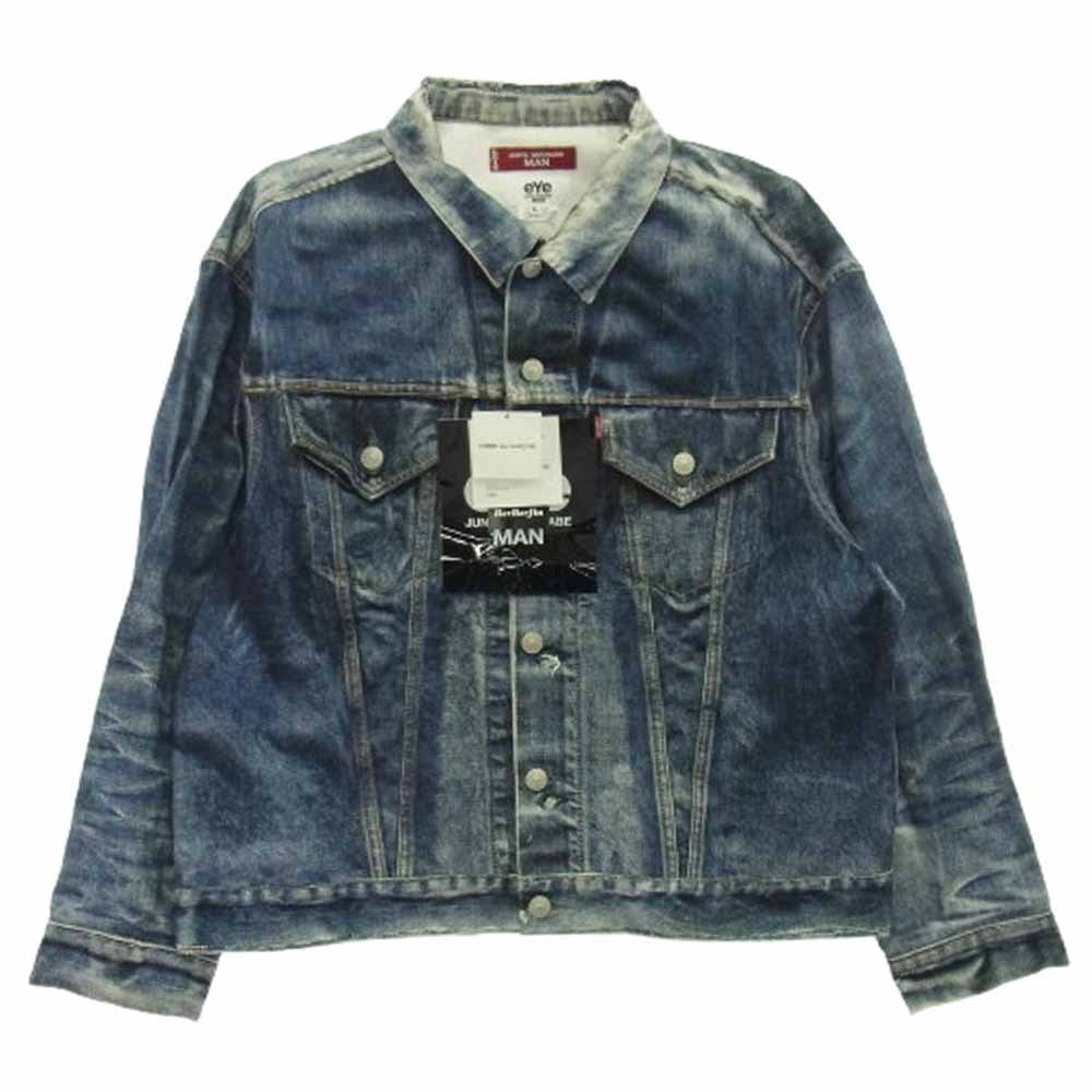 JUNYA WATANABE COMME des GARCONS MAN  25SS WO-J911-100 × Levi's  × BerBerJin  綿ツイル インクジェットプリント デニム 転写 トロンプルイユ ジャケット 【新古品】