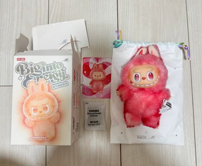 POP MART THE MONSTERS (LABUBU) Big into Energy Series Plush Pendant LOVE