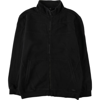 古着 90~00年代 カルバンクライン Calvin klein フルジップスウェットシャツ トレーナー メンズM相当 ヴィンテージ/eaa641997