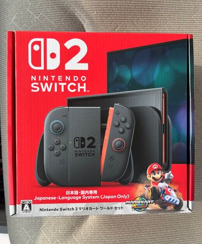 Nintendo Switch 2 Japanese Language System (Japan Only) Mario Kart World Set