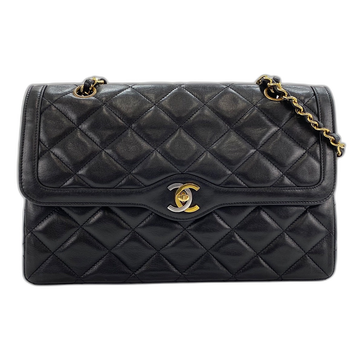 シャネル CHANEL マトラッセ ショルダーバッグ ラムスキン【中古】