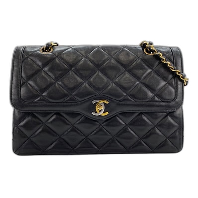 シャネル CHANEL マトラッセ ショルダーバッグ ラムスキン【中古】