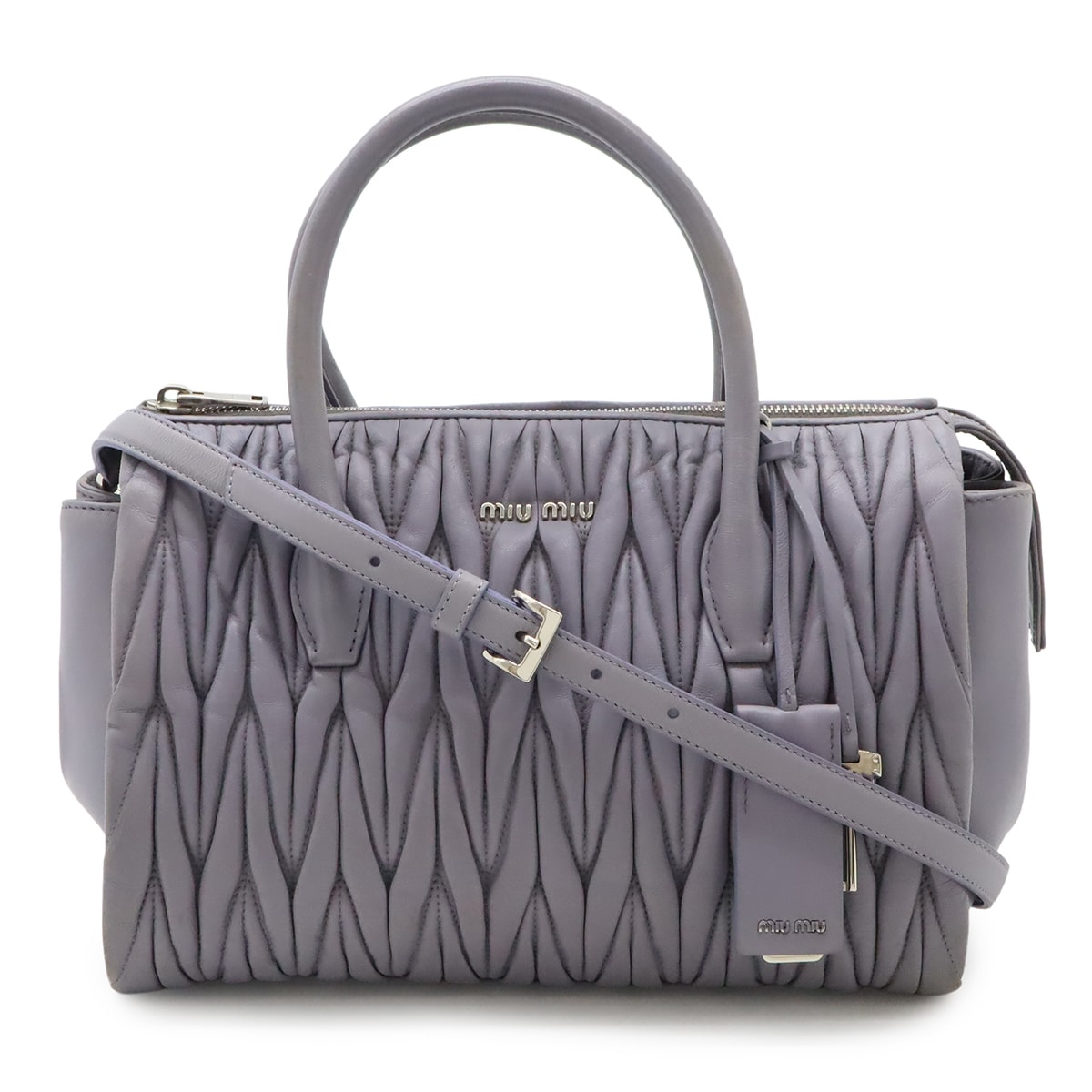 ミュウ ミュウ2WAY マテラッセ 5BB003 ハンドバッグ レディース