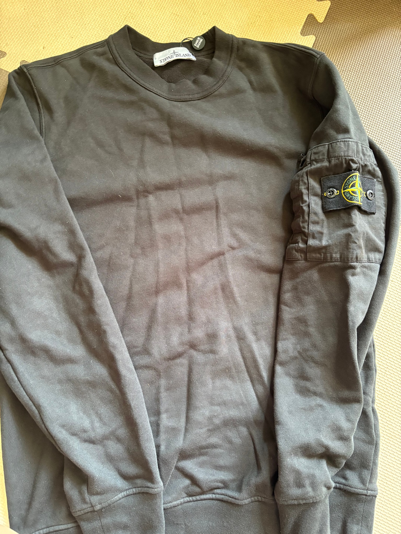 Stone Island Crewneck Sweatshirt "Black"