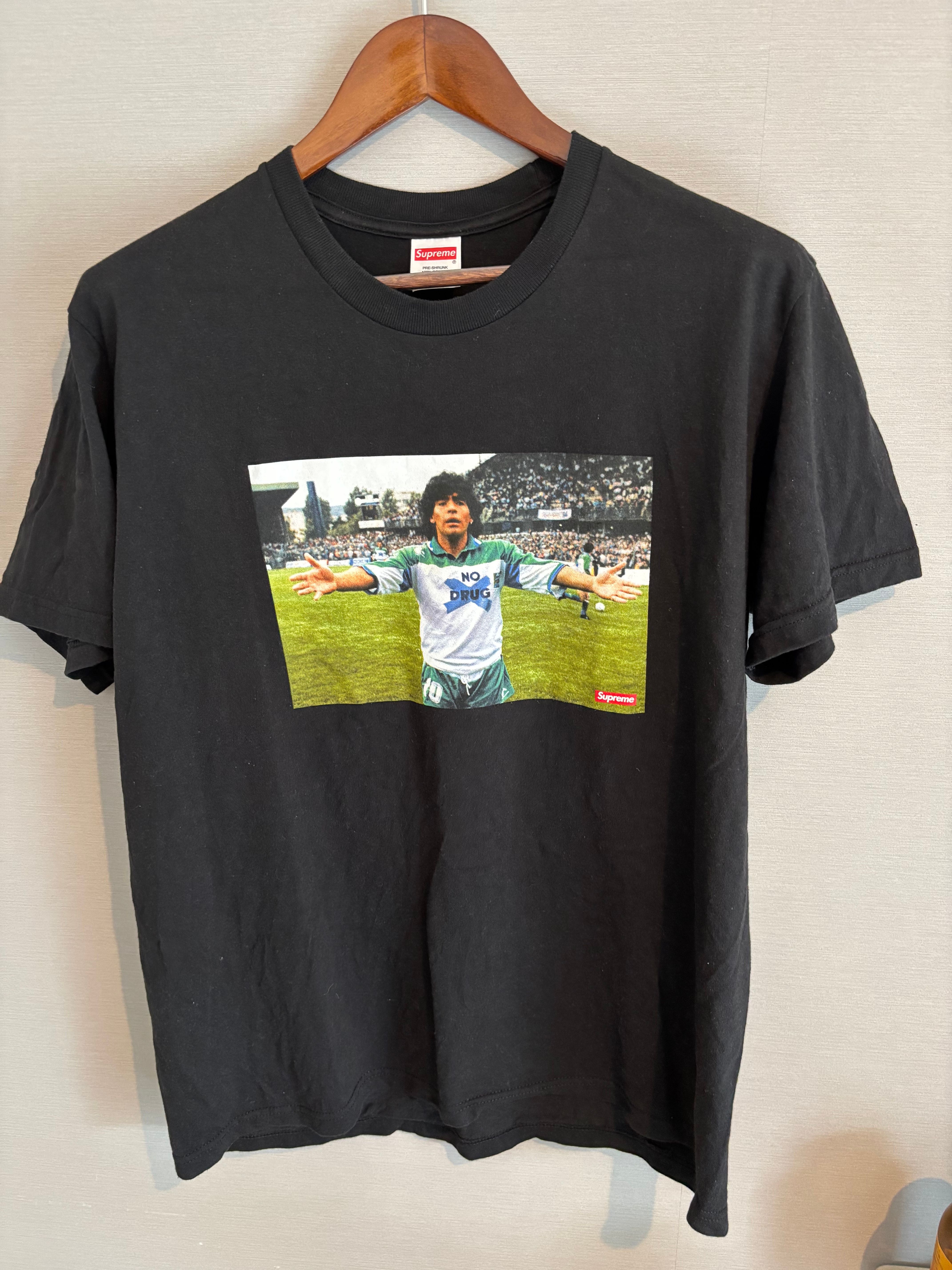 Supreme Maradona Tee "Black"