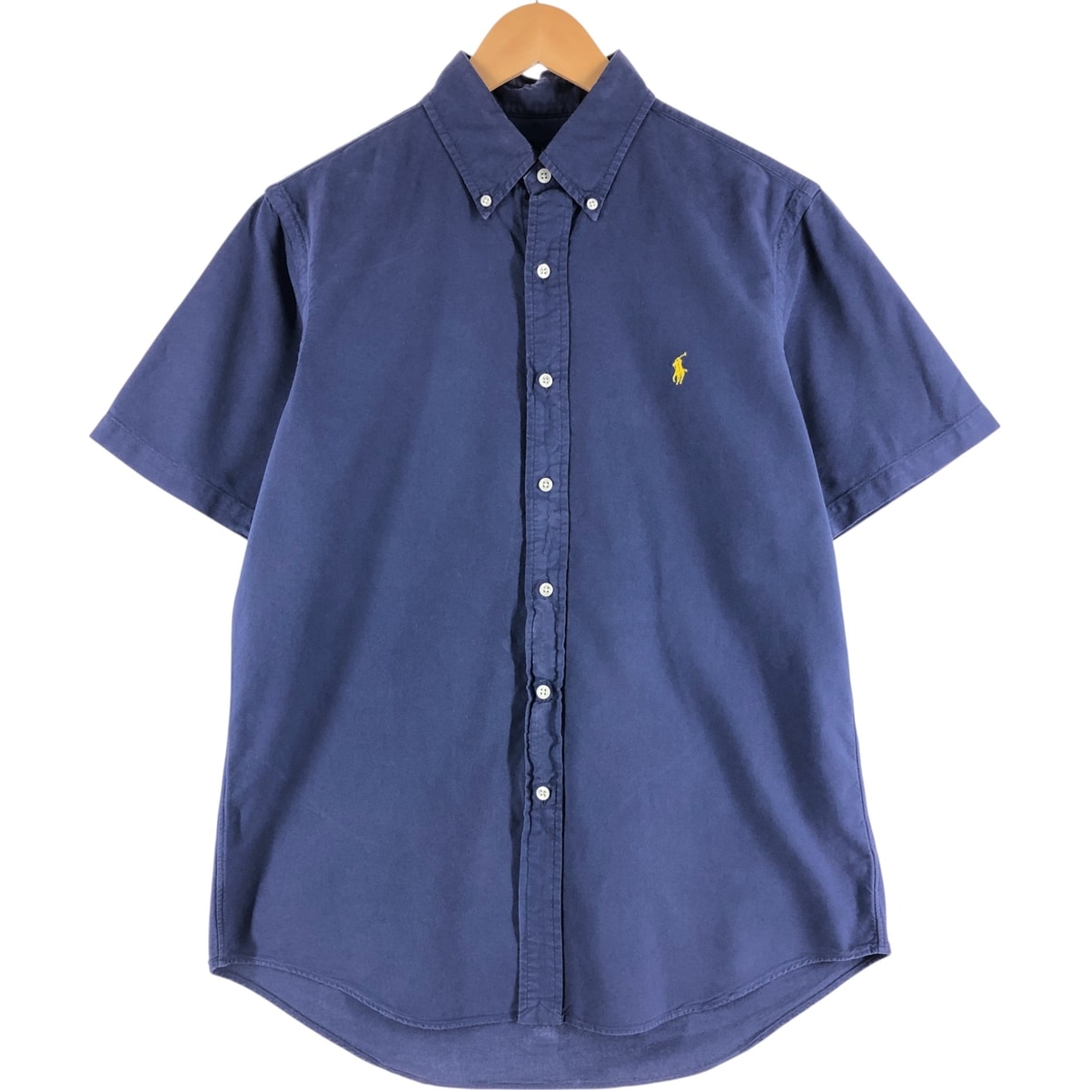 古着 ラルフローレン Ralph Lauren 半袖 ボタンダウンシャツ メンズM相当/eaa533020